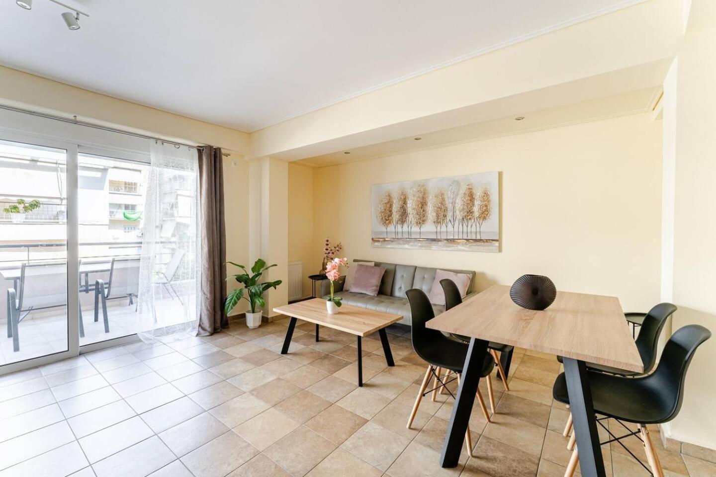 Lux & Style 75Sqm With Private Parking In Athens Appartement Buitenkant foto