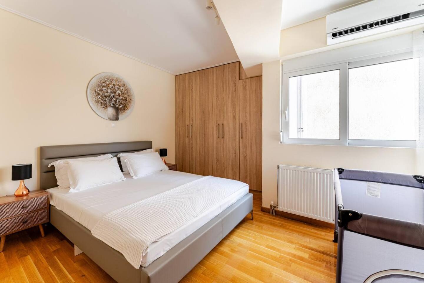 Lux & Style 75Sqm With Private Parking In Athens Appartement Buitenkant foto