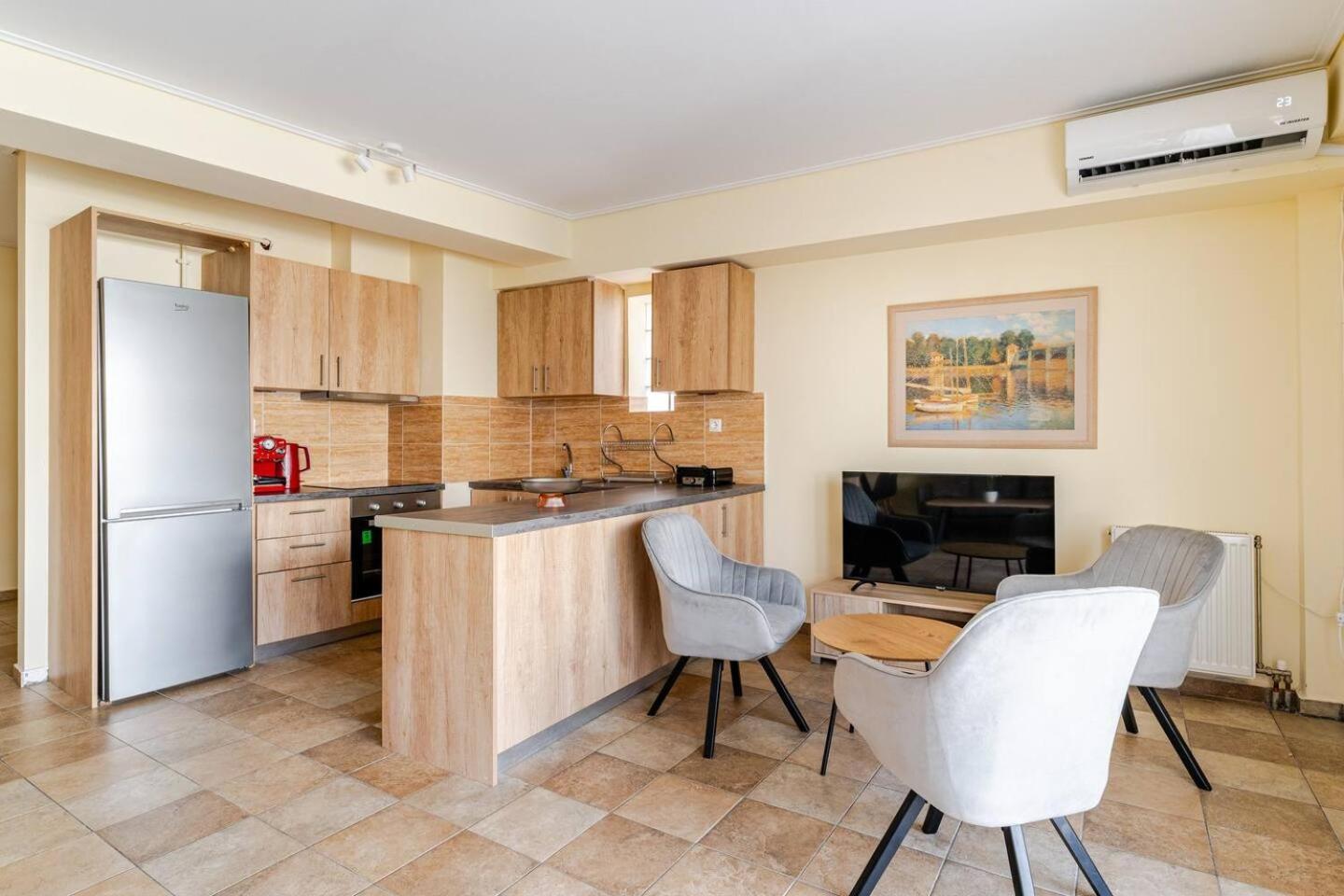 Lux & Style 75Sqm With Private Parking In Athens Appartement Buitenkant foto