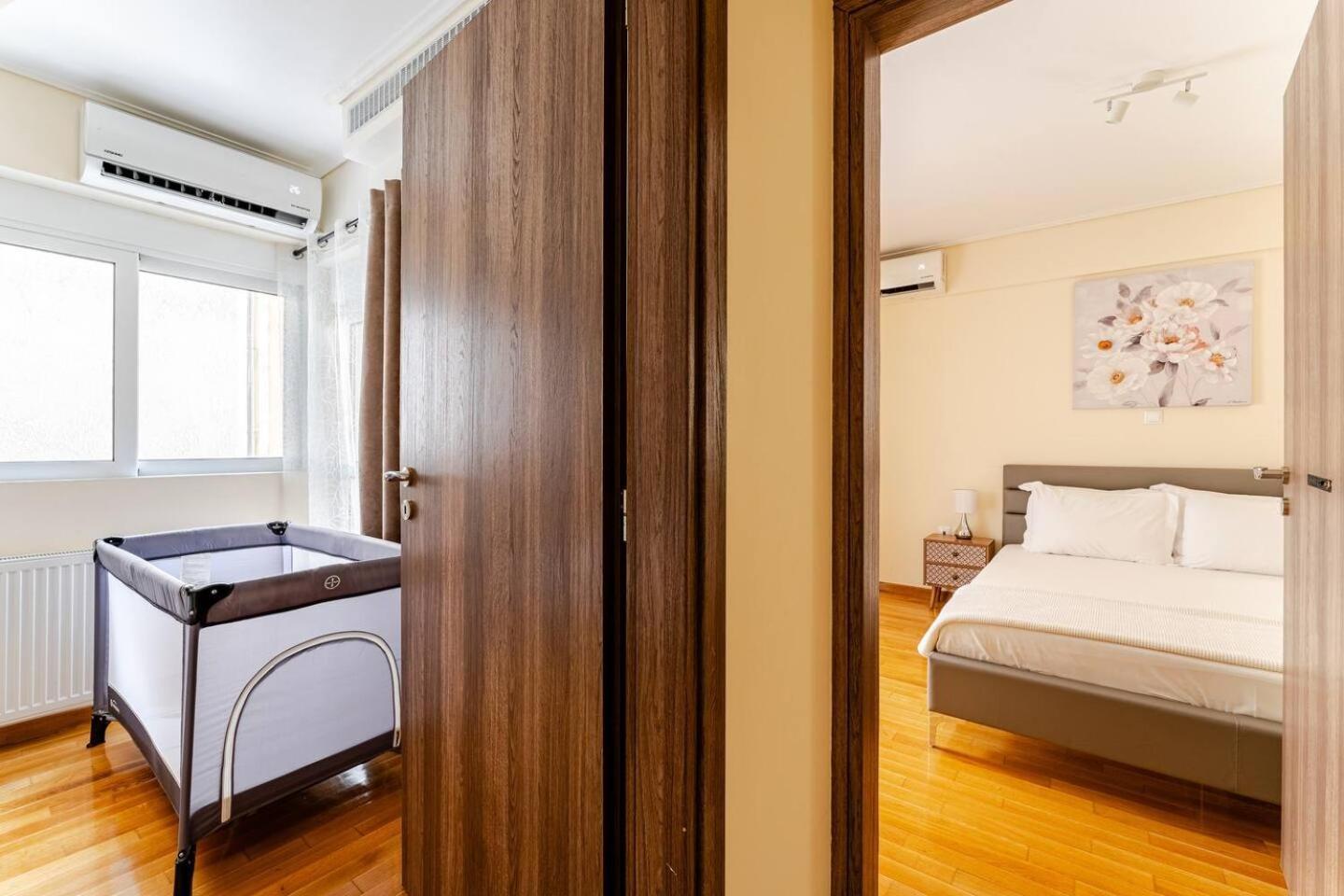 Lux & Style 75Sqm With Private Parking In Athens Appartement Buitenkant foto