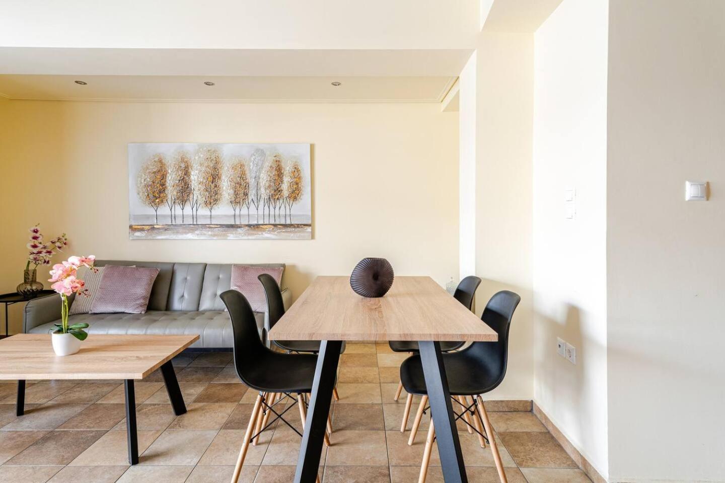 Lux & Style 75Sqm With Private Parking In Athens Appartement Buitenkant foto